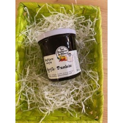 Confiture framboise-myrtille