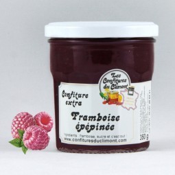 Confiture Framboise épépinée 350g